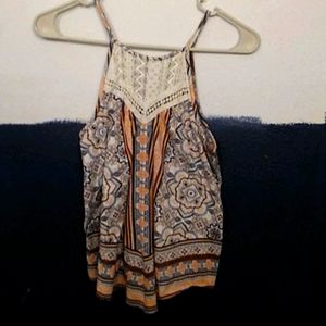 Cute floral tank top